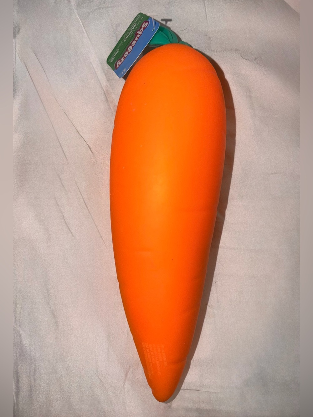Squeeezy carrot from Walmart